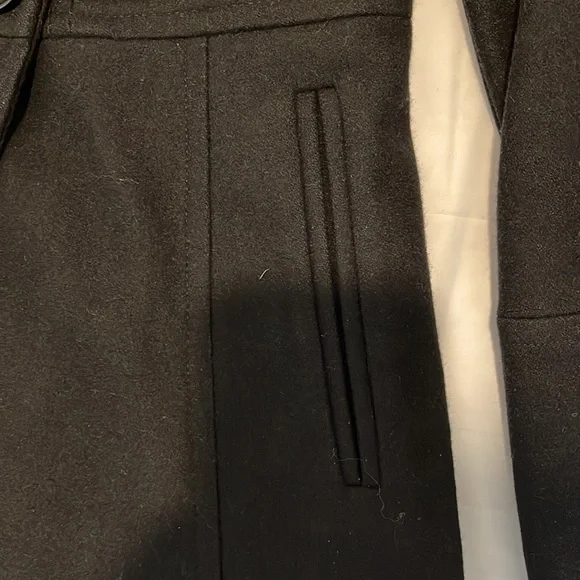 Michael Kors women’s black pea coat size S - Picture 5 of 14